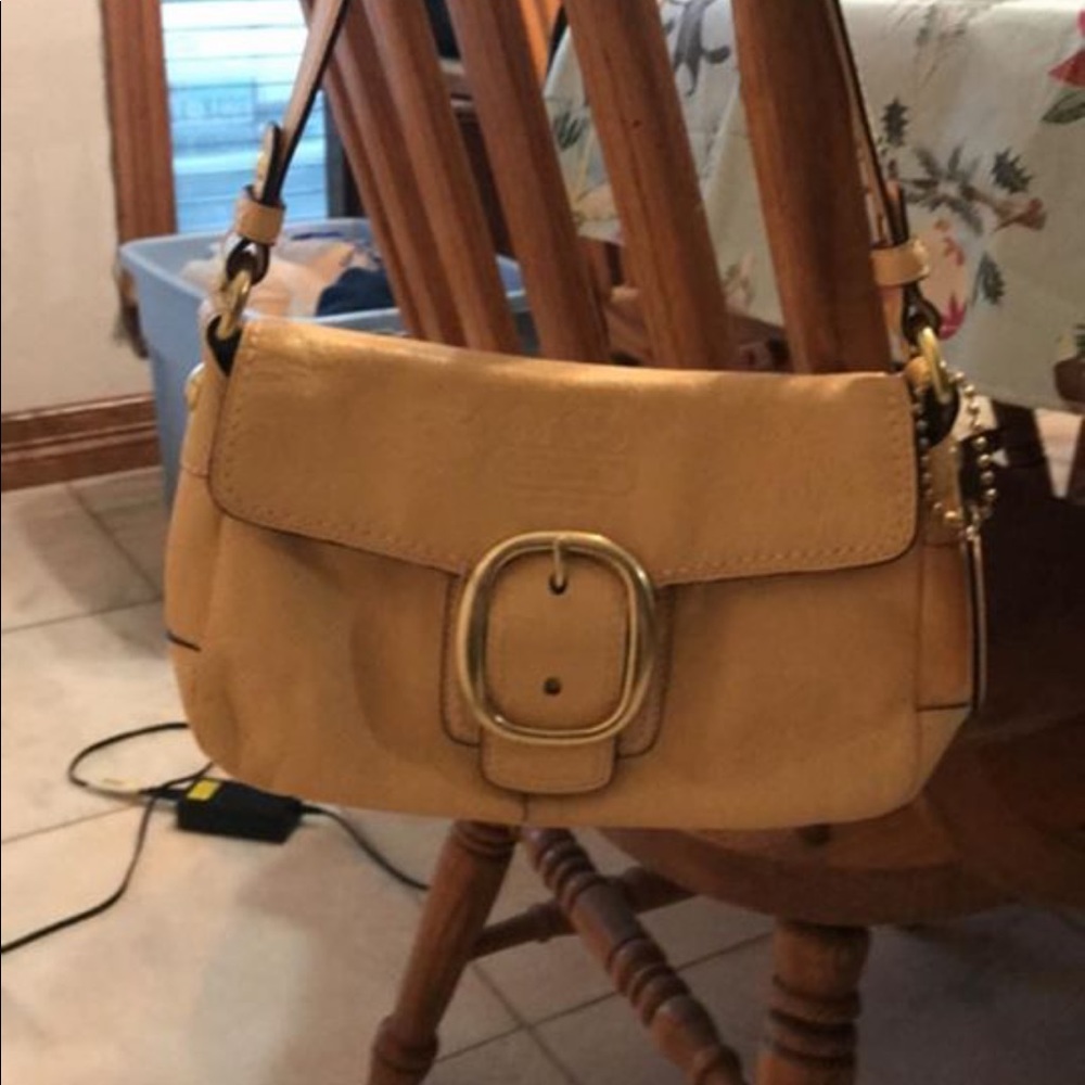 Coach BLEECKER Flap Shoulder Bag